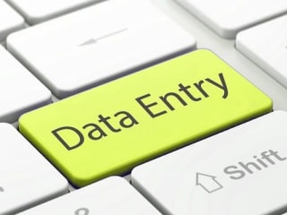 Data entry 