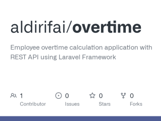 Employee overtime calculation application with REST API using L…