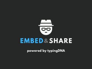 Protect & Share data using your typing pattern