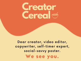 Newsletter designer + coordinator | UGC Weekly + Creator Cereal