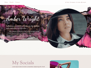 Amber Wright | Portfolio Website