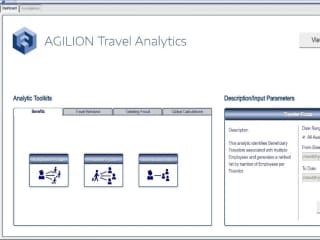 Agilion - Angular Web Application -  Data Analytics -  Travel kI