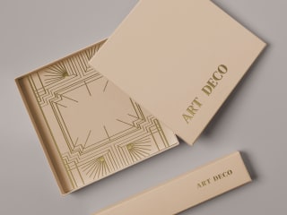 Art Deco-Inspired Box Packaging Design