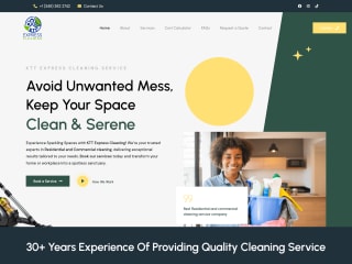 KTT Express Cleaning Website