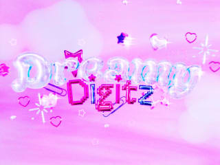 Dreamy Digitz ☁️ 3D LOGO DESIGN