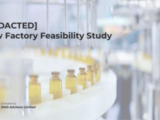 Feasibility Study - Factory Investment - Vertical Integration