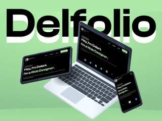 Delfolio - Portfolio Website