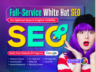 Full-service SEO for maximum visibility, higher rankings, and mo