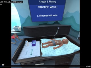 Patient Parent Training Simulation