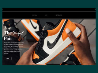 Sneaker Website