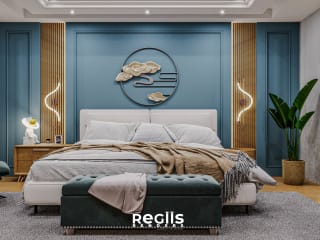 Modern Bedroom Design With Walk-in Closet