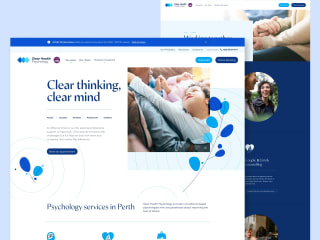 Clear Health Website Redesign