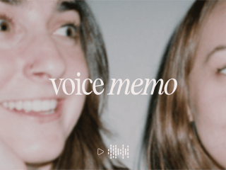 voice memo | Brand Identity