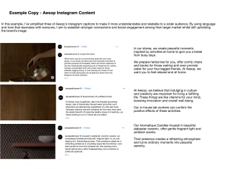 Instagram Content and Caption Writing