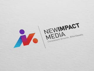 New Impact Media Logo Design