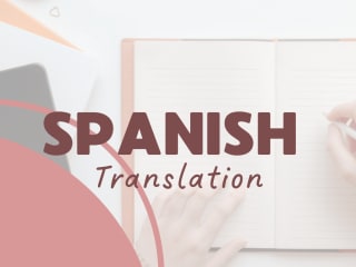 Professional English to Spanish translation