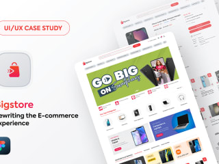 Bigstore eCommerce Website – Case Study