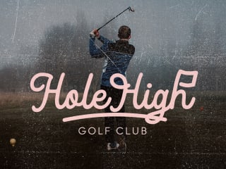 Hole High Golf Club | Branding - Illustration on Behance