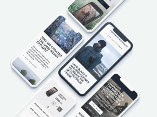 eCommerce experience for Land Rover Explore