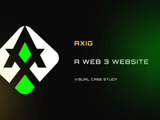 AXIG - A web 3 project