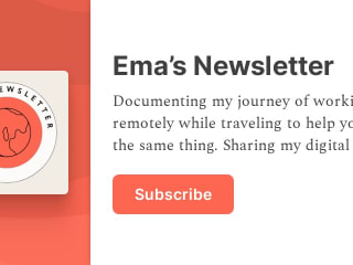 Ema’s Newsletter 