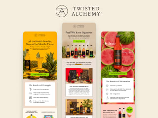 Twisted Alchemy Email Design