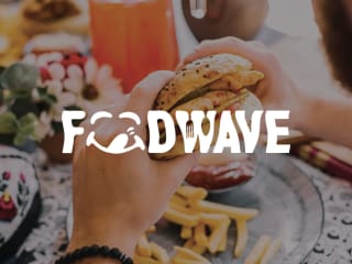 FOODWAVE - Fast food brand identity, Branding