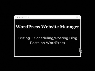 Editing + Scheduling/Posting Blog Posts on WordPress