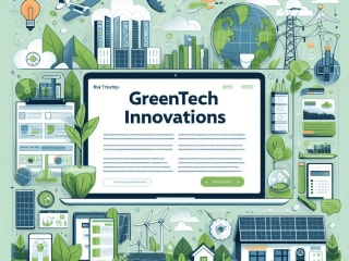 GreenTech Innovations' Blog Series