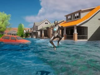 Localized Flood Sim | Real-time | Physics-based