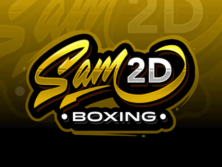 SAM 2D BOXING | Handlettering Logo
