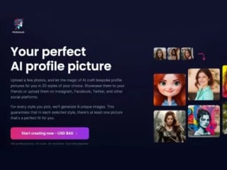 AI Profile Picture Generator (Web App)