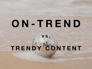 Being On-Trend vs. Trendy in Short-Form Video Content