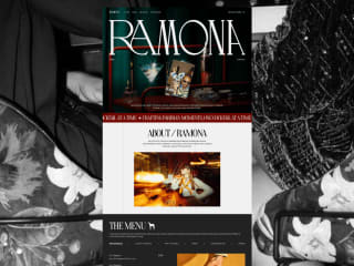 Ramona Lounge Web Design