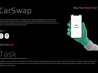 Carswap is a Car-selling and Buying app on Behance