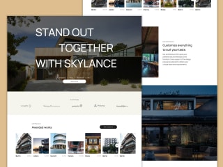 Real estate website(Skylance)