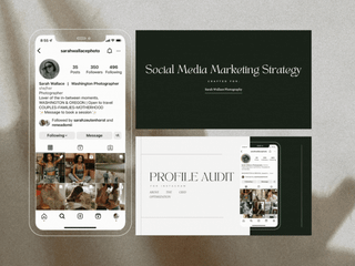 Sarah W. Photography | Social Media Marketing Strategy Audit 