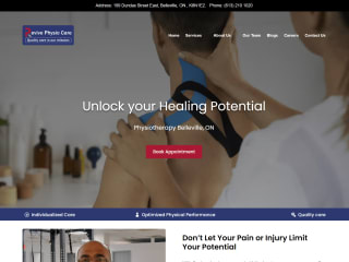 Revive Physio care | WordPress Website