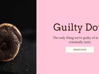 Guilty Dots – Vegan Chocolate Doughnuts Brand - Spec