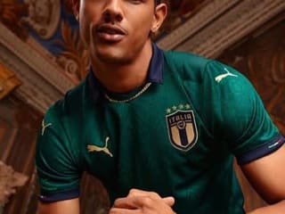 Puma Football Italy Green 3rd Jersey Kit Launch Campaign 