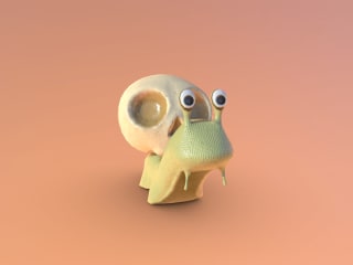 
Skull Snail - 3D Creature Design