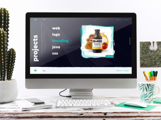 Moxelle - UI/UX Design, Branding, Creative website, Unique idea