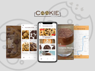 The Cookie Store - UX/UI Design :: Behance