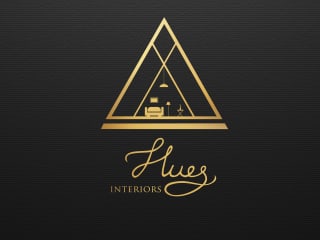 Hues Interiors Logo design