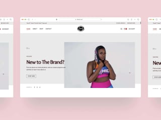 Fully Functional eCommerce platform for Women's Activewear Brand