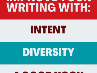 Three tips for improving your writing 