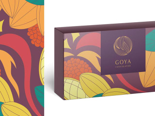 Goya Chocolatier Brand Design :: Behance