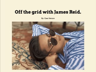 Sunnies Studios | James Reid Campaign