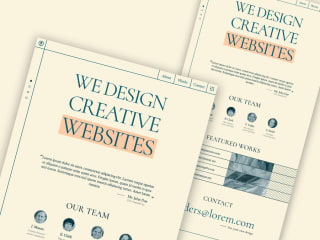 Responsive website for a Design Agency