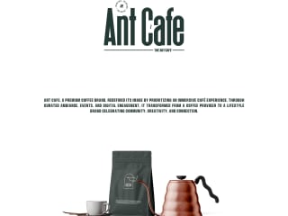 The Ant Cafe ~ Brand Identity ✦